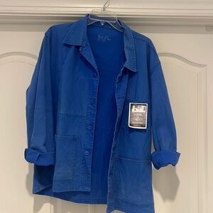 Royal blue jacket